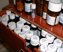 Bottles of pills